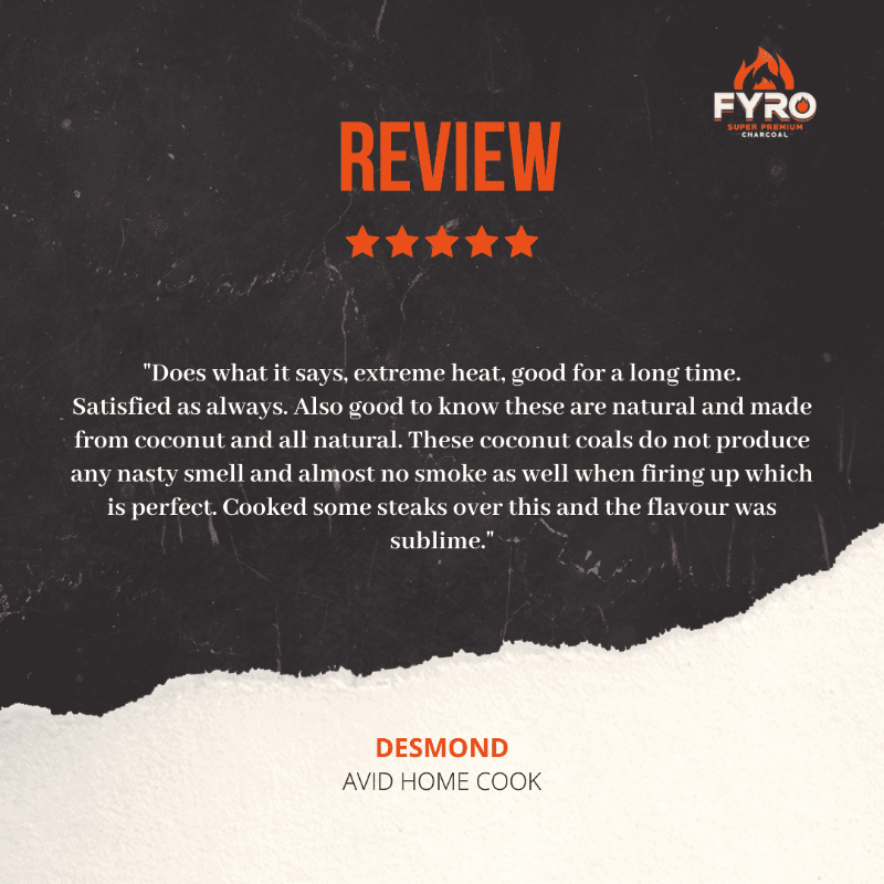 FYRO Premium Coconut Charcoal (4kg / 10kg)