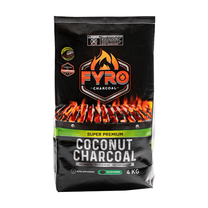 FYRO Premium Coconut Charcoal (4kg / 10kg)