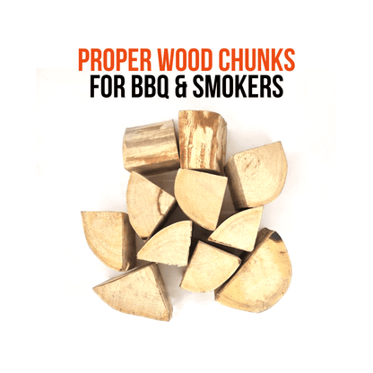 FYRO Smoking Wood Chunks for BBQ and BBQ Smokers