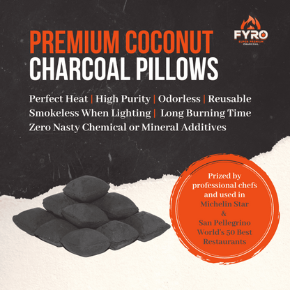 FYRO Premium Coconut Charcoal (4kg / 10kg)