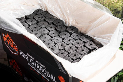 FYRO Binchotan-style BBQ Charcoal Logs 10KG