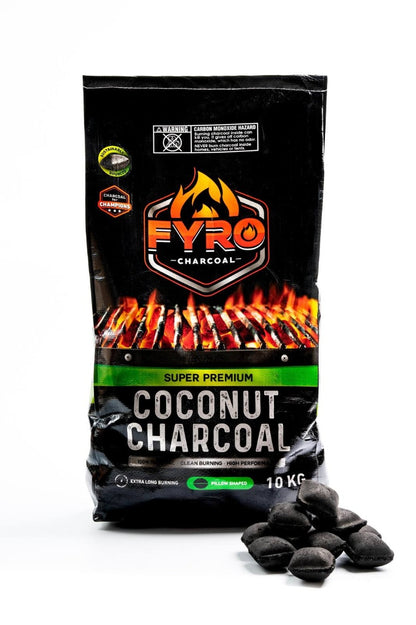 FYRO Premium Coconut Charcoal (4kg / 10kg)