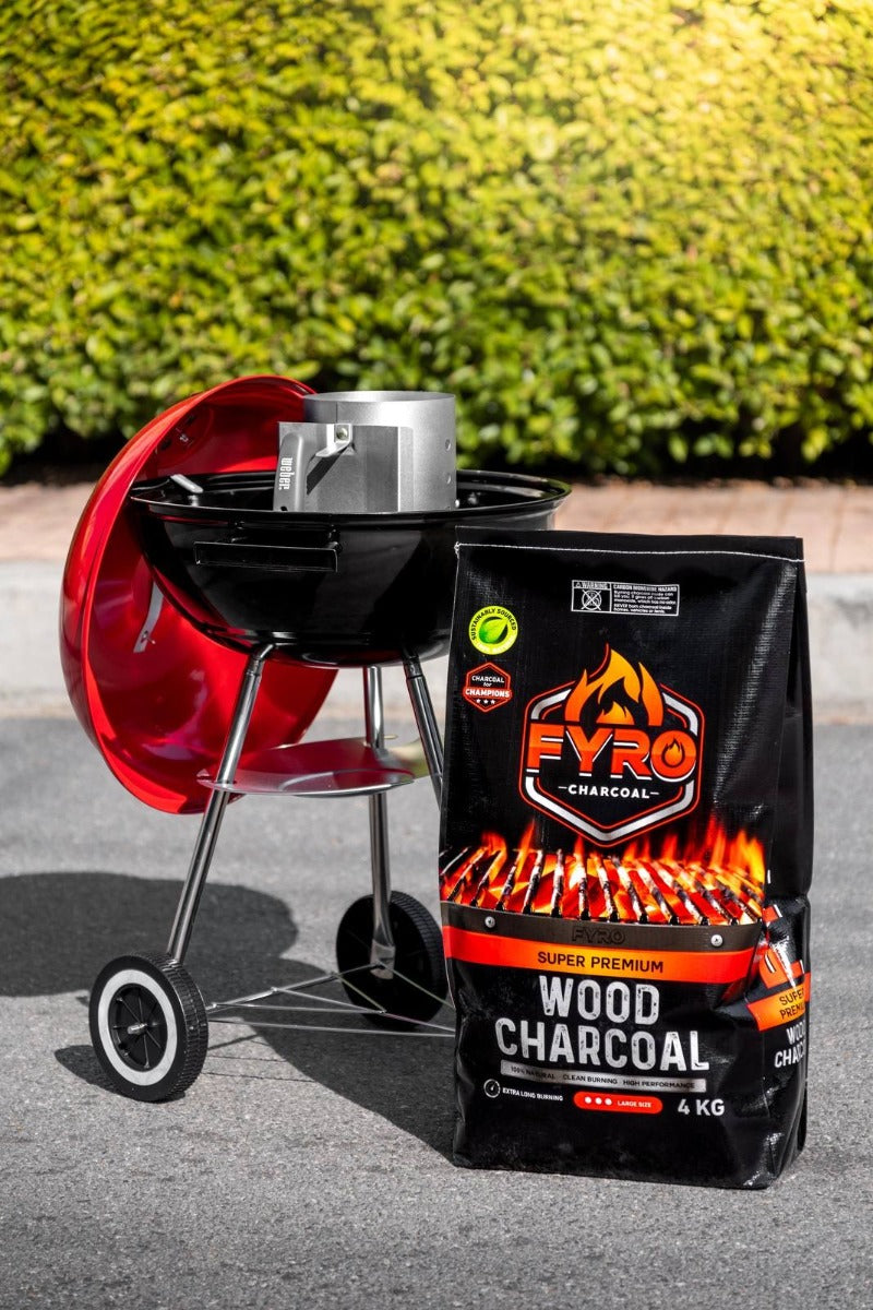 FYRO Premium Fruit Wood Lump Charcoal (4kg / 10kg)