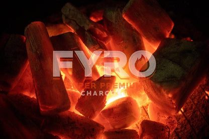 FYRO Premium Fruit Wood Lump Charcoal (4kg / 10kg)