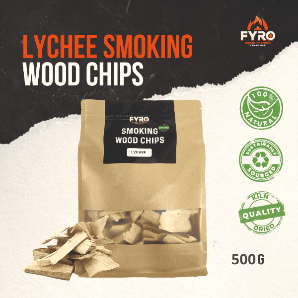 FYRO Smoking Wood Chips - Lychee (500g)