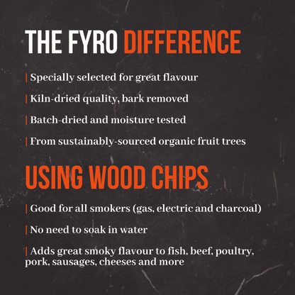 FYRO Smoking Wood Chips - Lychee (500g)